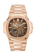 Patek Philippe nautilus moon phase rose gold watch 5712/1R-001 5712/1R