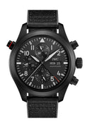 IWC chronograph black dial watch IW371617