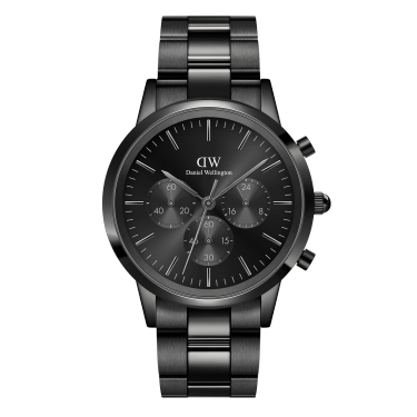 Daniel Wellington iconic chronograph link onyx B