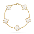 Van Cleef & Arpels vintage alhambra bracelet 5 motifs