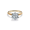 Tiffany the setting engagement ring in 18k yellow gold