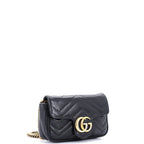 Gucci GG Marmont Flap Bag Matelasse Leather Super MiniGucci GG Marmont Flap Bag Matelasse Leather Super Mini