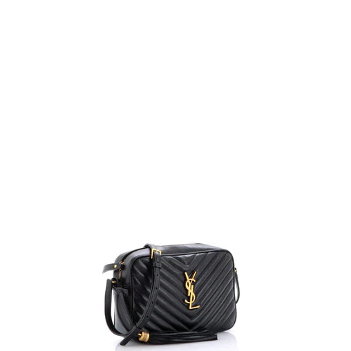 Saint Laurent Lou Camera Bag Matelasse Chevron Leather Small