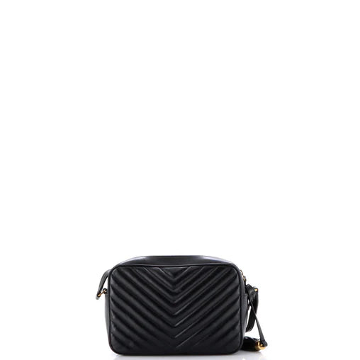 Saint Laurent Lou Camera Bag Matelasse Chevron Leather Small