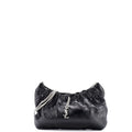 Saint Laurent Pac Pac Ruched Hobo Leather