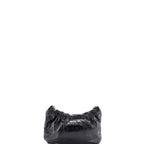 Saint Laurent Pac Pac Ruched Hobo Leather