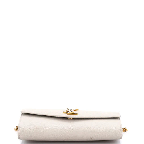 Saint Laurent Uptown Chain Wallet Leather