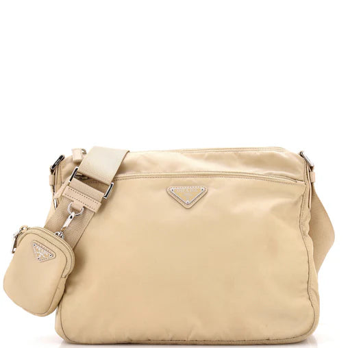 Prada Re-Edition Front Pocket Messenger Bag Tessuto Large
