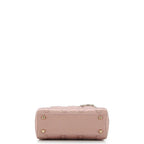 Christian Dior Lady Dior Chain Bag Cannage Quilt Iridescent Leather Mini