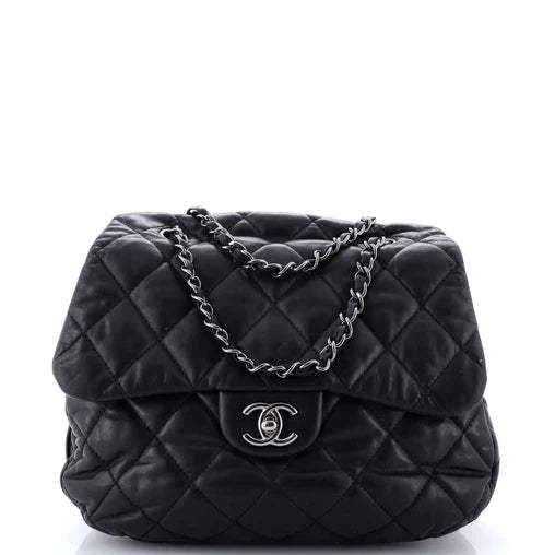 Chanel 3 Accordion Bag Quilted Lambskin Small