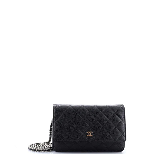 Chanel Wallet on Chain Quilted Caviar