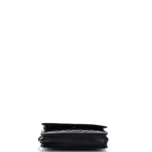 Chanel Wallet on Chain Quilted Caviar