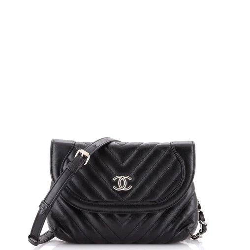 Chanel 3 Accordion Bag Quilted Lambskin Small