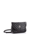 Chanel 3 Accordion Bag Quilted Lambskin Small
