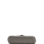 Saint Laurent Classic Monogram College Bag Matelasse Chevron Leather Large