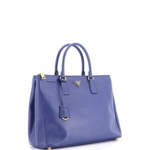 Prada Double Zip Lux Tote Saffiano Leather Large