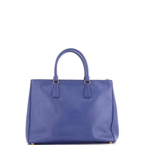 Prada Double Zip Lux Tote Saffiano Leather Large