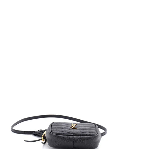 Saint Laurent Lou Camera Bag Matelasse Chevron Leather Baby