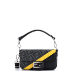 Fendi Baguette NM Bag Zucca Coated Canvas and Leather Mini