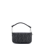 Fendi Baguette NM Bag Zucca Coated Canvas and Leather Mini