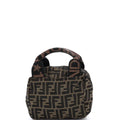 Fendi Vintage 1925 Cosmetic Tote Zucca Canvas Mini