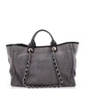 Chanel Deauville Tote Canvas with Sequins Medium