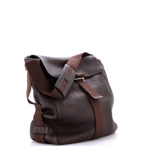 Hermes Vertical Tibet Flap Messenger Clemence GM