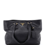 Prada Convertible Shopper Tote Vitello Daino Large