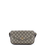 Gucci Ophidia Envelope Flap Shoulder Bag GG Coated Canvas Mini