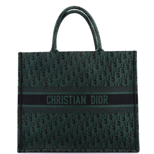 Christian Dior Book Tote Oblique Canvas Large