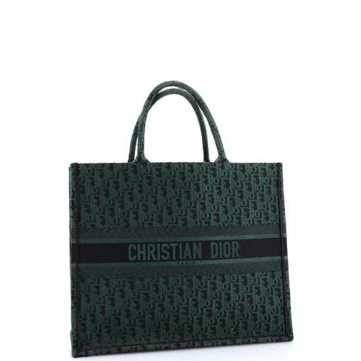 Christian Dior Book Tote Oblique Canvas Large