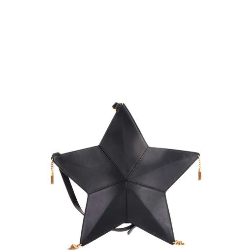 Saint Laurent Astro Tassel Shoulder Bag Leather