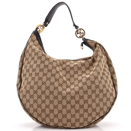 Gucci Twins Hobo GG Canvas Large
