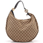 Gucci Twins Hobo GG Canvas Large
