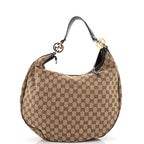 Gucci Twins Hobo GG Canvas Large