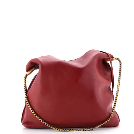 Saint Laurent Suzanne Hobo Leather Medium