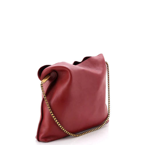 Saint Laurent Suzanne Hobo Leather Medium