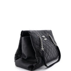 Chanel Lady Pearly Tote Quilted Caviar Large