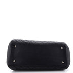 Chanel Lady Pearly Tote Quilted Caviar Large