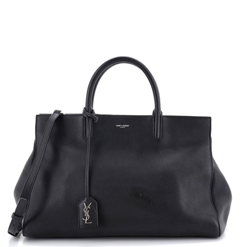 Saint Laurent Rive Gauche Cabas Leather Medium