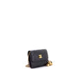 Chanel Pearl Crush Card Holder with Chain Quilted Lambskin