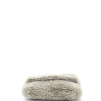 Saint Laurent Classic Monogram Reversible Shoulder Bag Shearling and Suede Medium