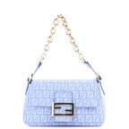 Fendi Mama Forever Bag Zucchino Coated Canvas Mini