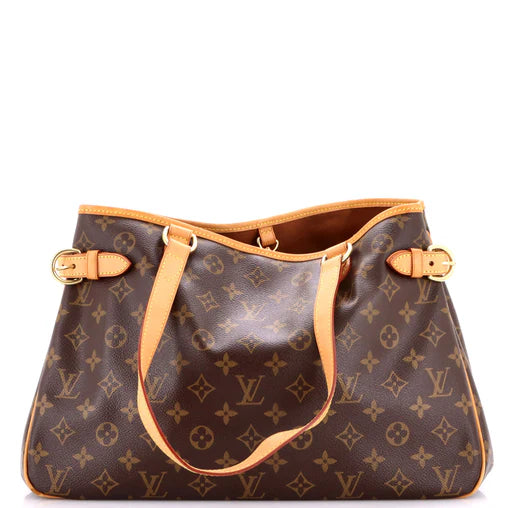 Louis Vuitton Batignolles Handbag Monogram Canvas Horizontal