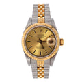 Rolex Oyster Perpetual Datejust Automatic Watch Stainless Steel and Yellow Gold 26
