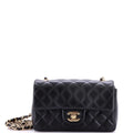 Chanel Classic Single Flap Bag Quilted Lambskin Mini