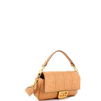 Fendi Baguette NM Bag Zucca Embossed Leather Medium