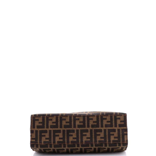 Fendi Vintage Shoulder Bag Zucca Canvas Medium