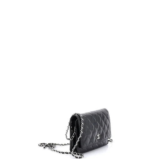 Chanel Wallet on Chain Quilted Patent