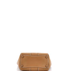Prada Twin Pocket Convertible Tote Stitched City Calf Small